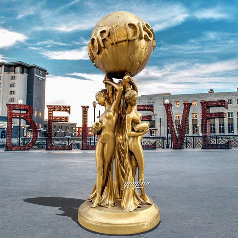world is yours statue-YouFine Sculpture
