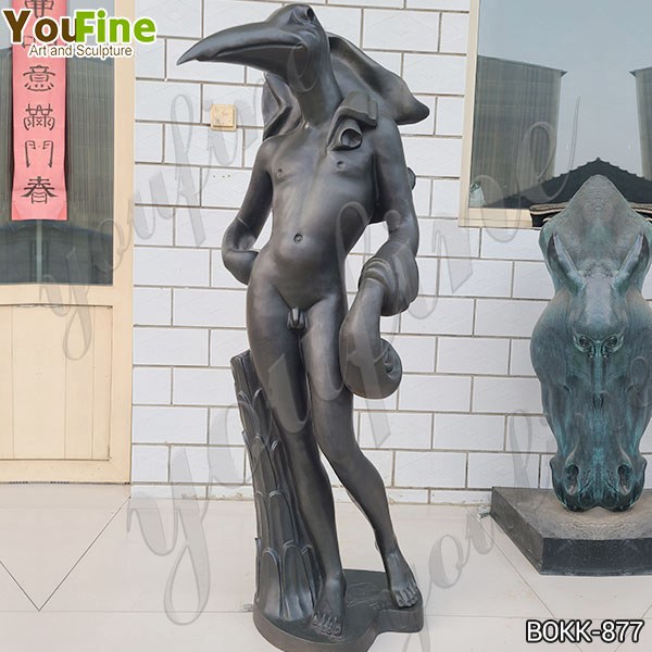 Birdman Bronze Sculpture by Salvador Dali for Sale