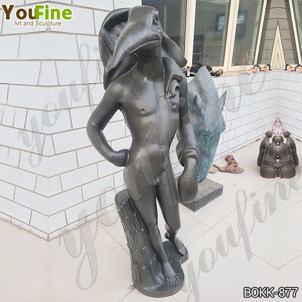 Life Size Birdman Bronze Sculpture by Salvador Dali for Sale