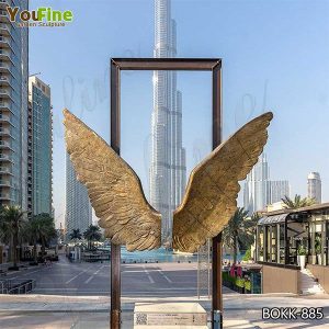 Modern Wings of Mexico Bronze Sculpture for Park Suppliers BOKK-885