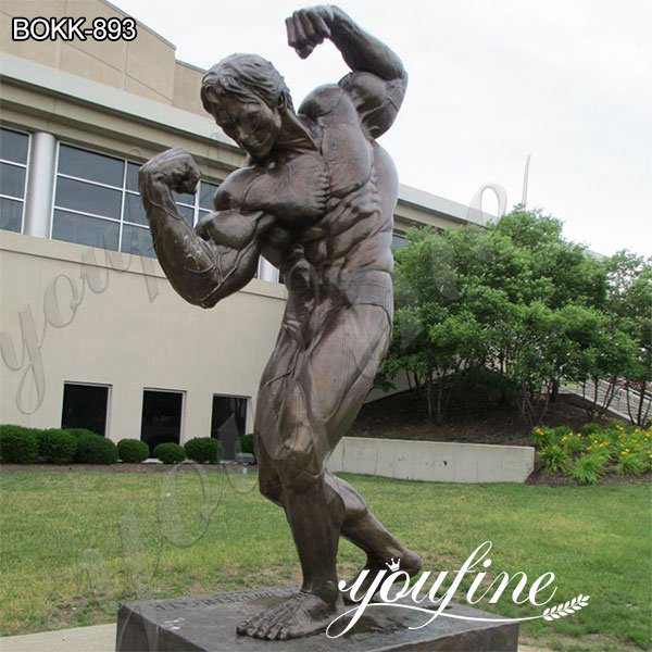 Bronze Arnold Schwarzenegger Statue for Sale