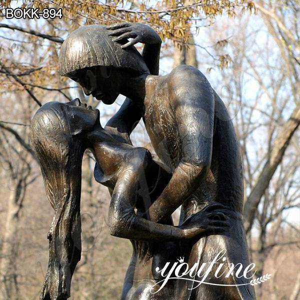 Custom Made Life Size Bronze Romeo and Juliet Statue