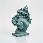 Horse Head Statue