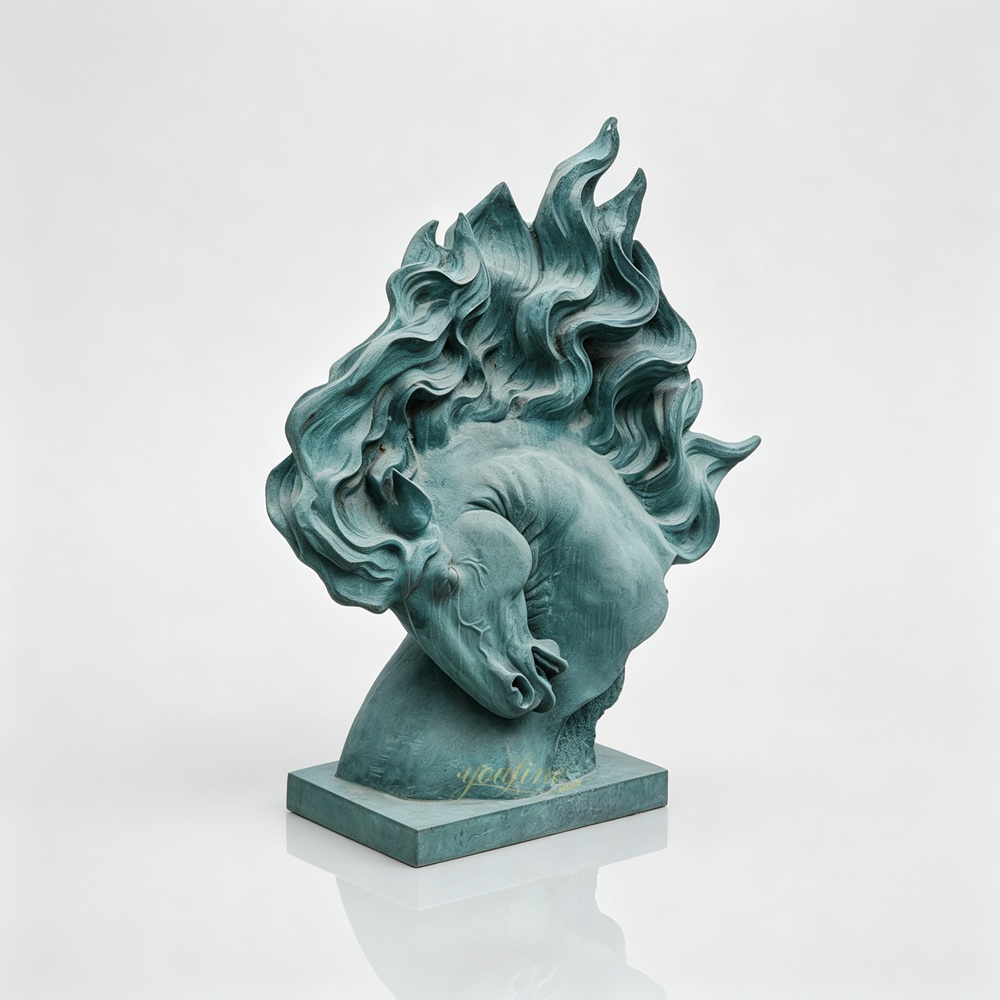 Horse Head Statue