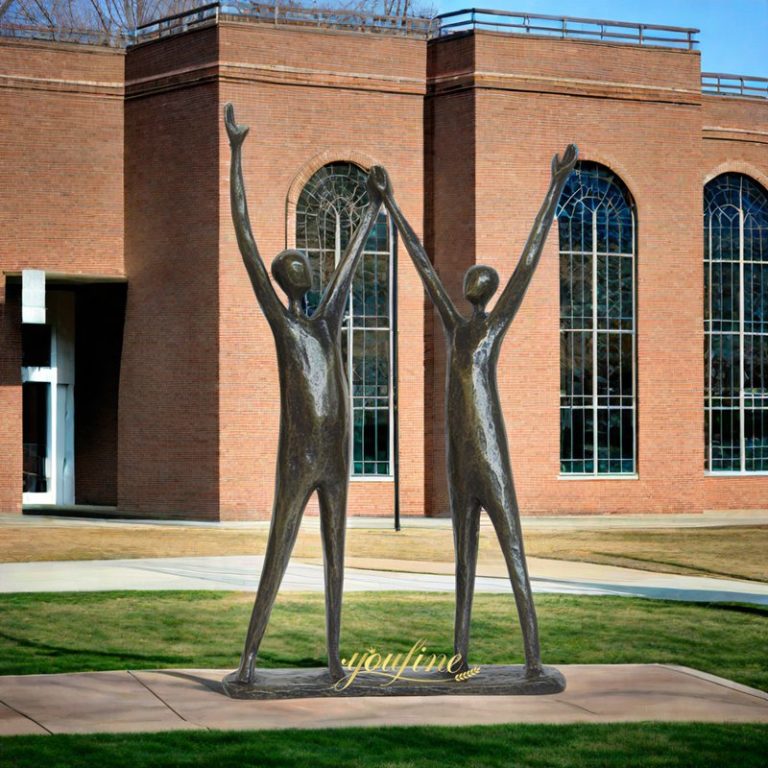 The Winner Bronze Garden art