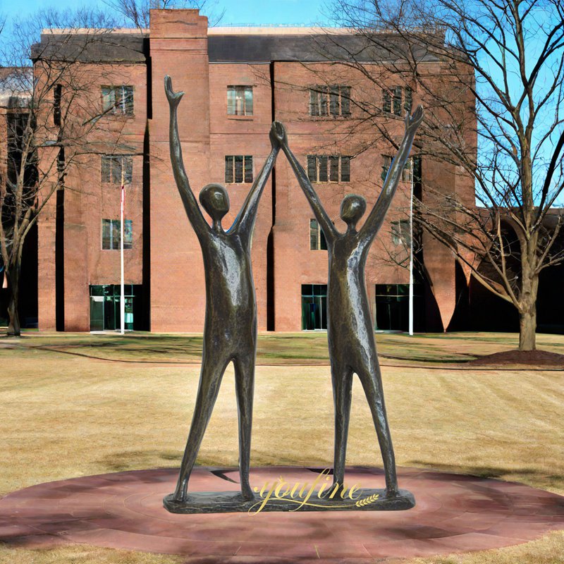 The Winner Bronze Garden sculpture