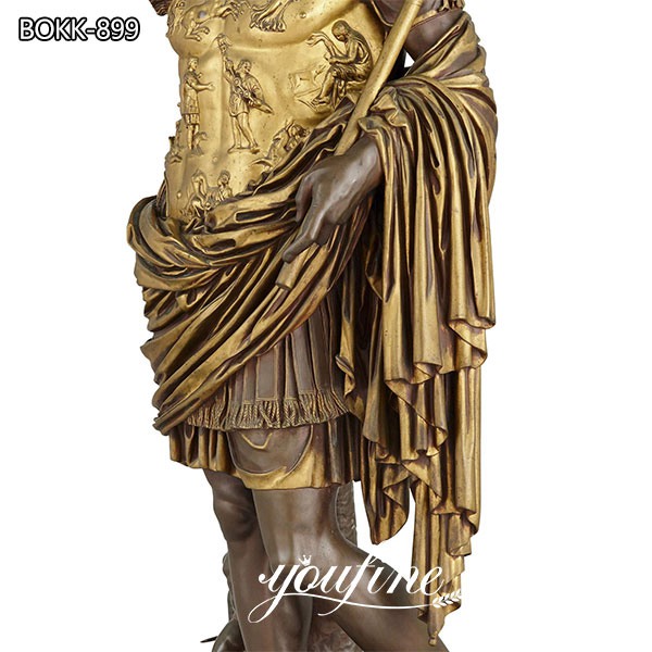 Augustus Caesar Bronze Sculpture