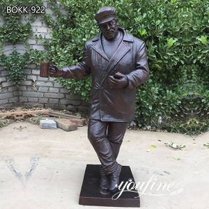 Large Custom Made Bronze Beer Man Statue for US Client for Sale BOKK-922