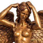 Descending Night Angel face detail