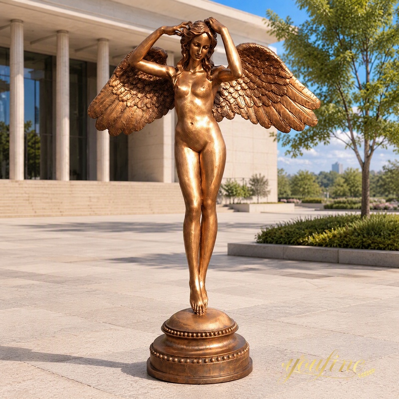 Bronze landmark sculpture for public cultural space
