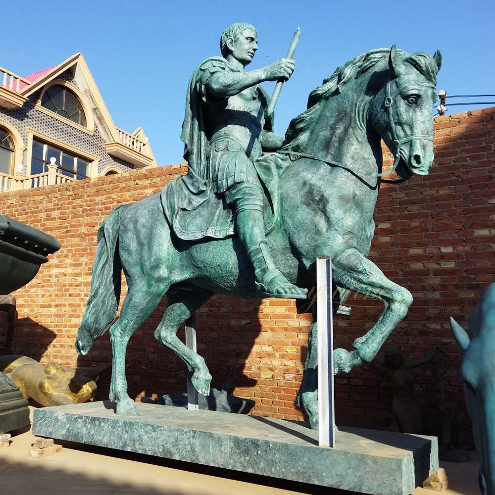 Augustus Equestrian Sculpture