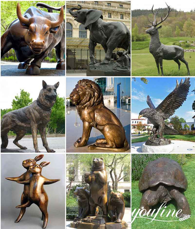 Bronze animal Statue for Sale