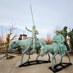 bronze Equestrian Sculpture