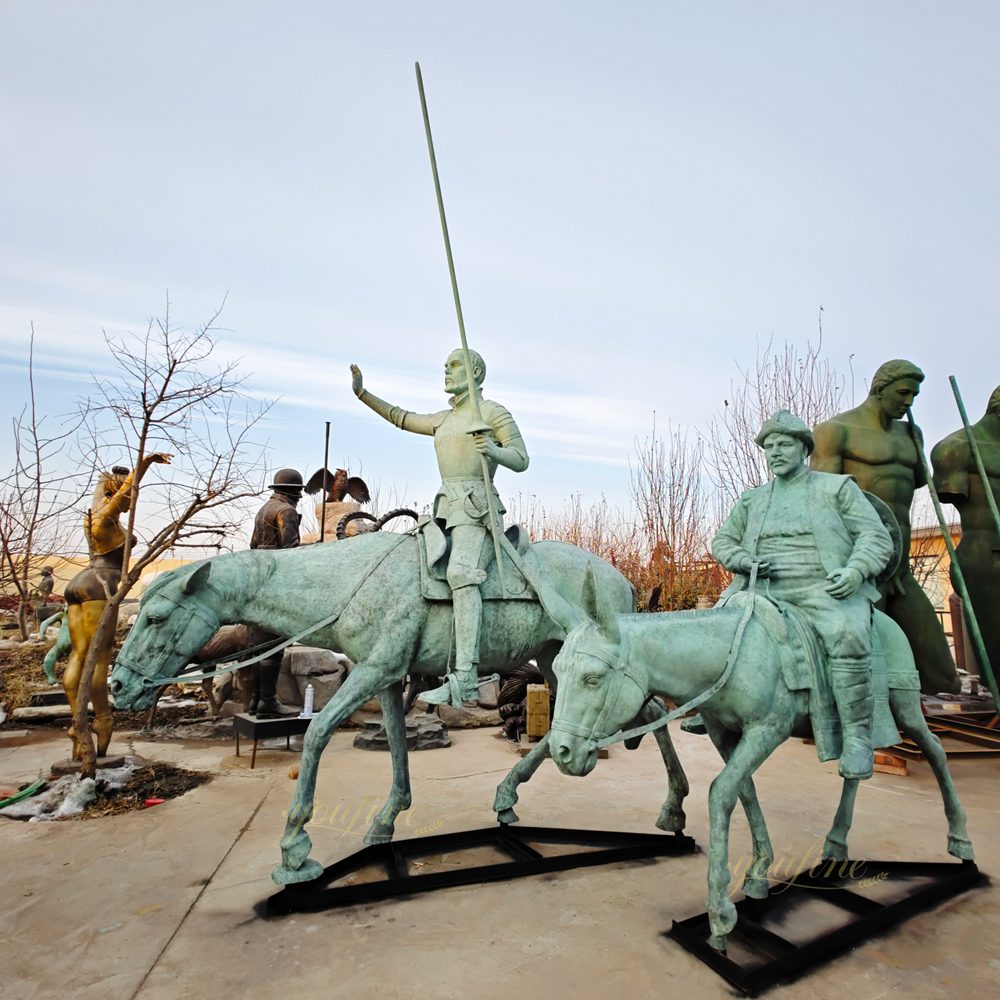 bronze Equestrian Sculpture