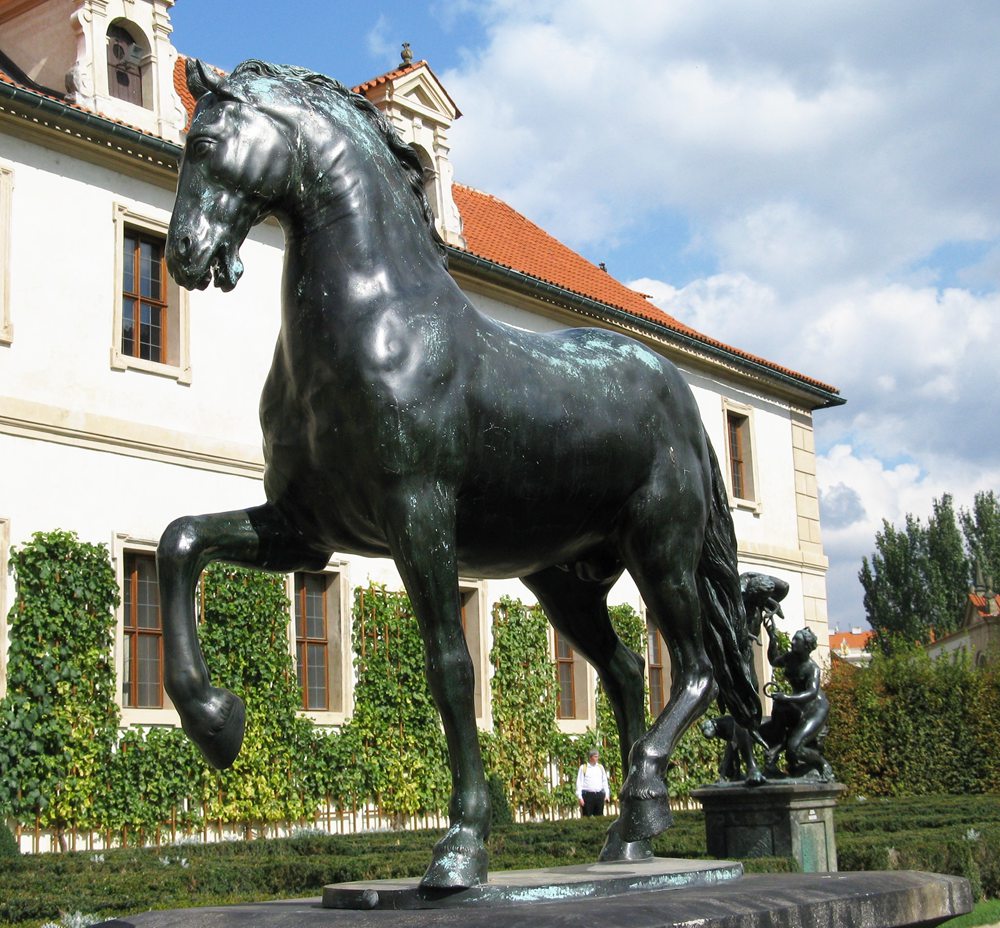 bronze Horse on the Lesser Town