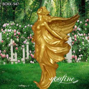 Grand Hotel Life Size Bronze Garden Angel Statue for Sale BOKK-947