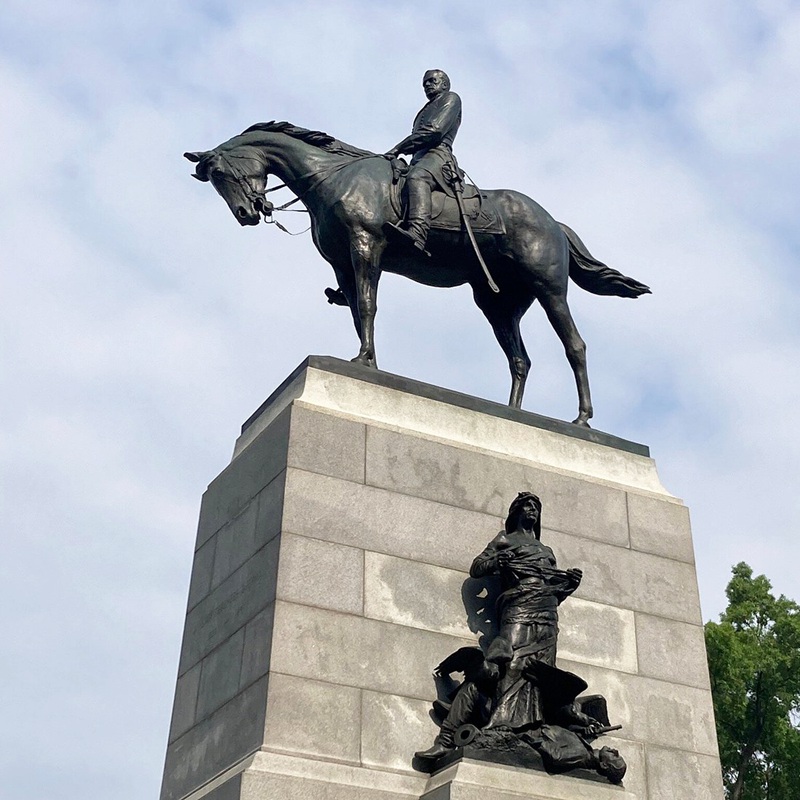 caption General Sherman statue