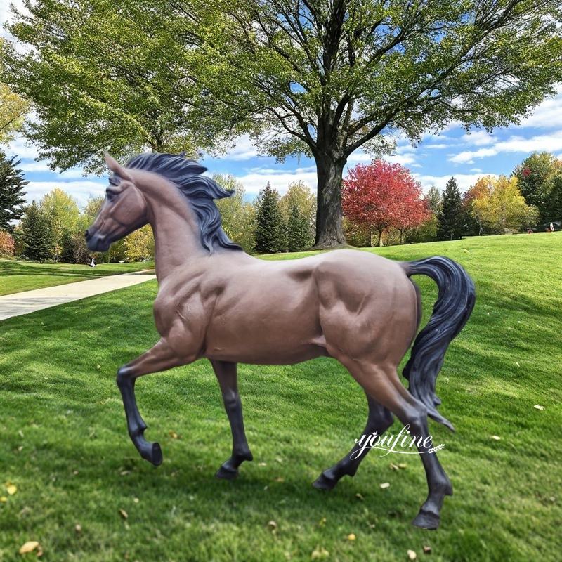 Outdoor art bronze Horse Sculpture for Sale