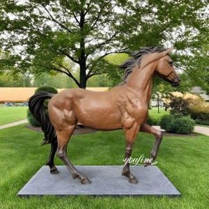 Bronze Outdoor Horse Statues for Sale BOK1-010