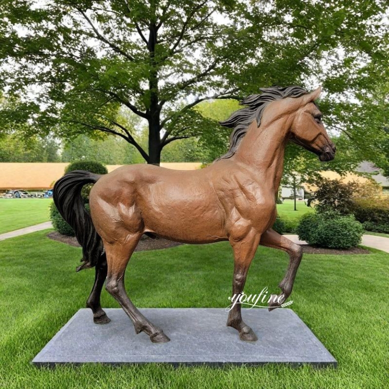 Outdoor art bronze Horse Statues for Sale