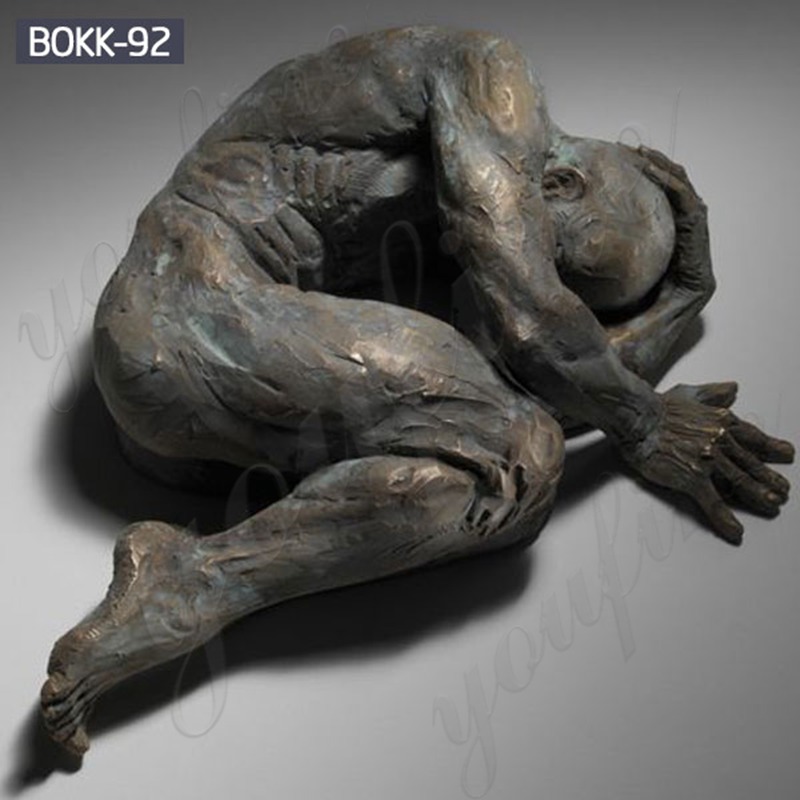 Bronze figure Wall Art Statue Matteo Pugliese for Sale BOKK-92 - Abstract Bronze Sculpture - 1