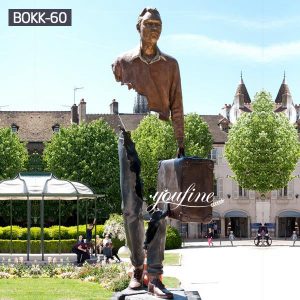 Large Bruno Catalano Traveller Bronze Art Statue for Sale BOKK-60