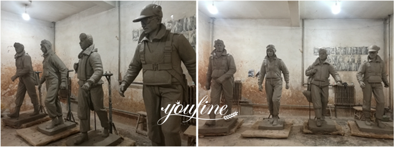 USA Bronze Military Statue Great Project from YouFine - Showcase - 4