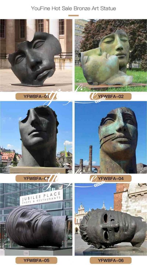 Bronze Face Statue Feedback from Belgium Customer - Customer Feedback - 4