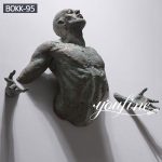 Modern Art Sculptures Bronze Wall Hotel Decoration for Sale BOKK-95