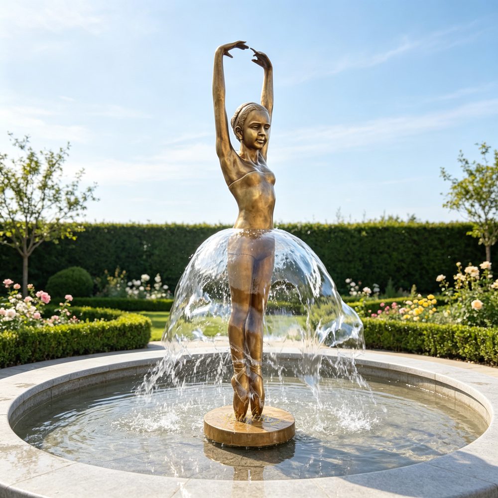 Ballet Dancer statue Water Fountain