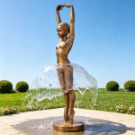 Ballet Dancer statue fountain