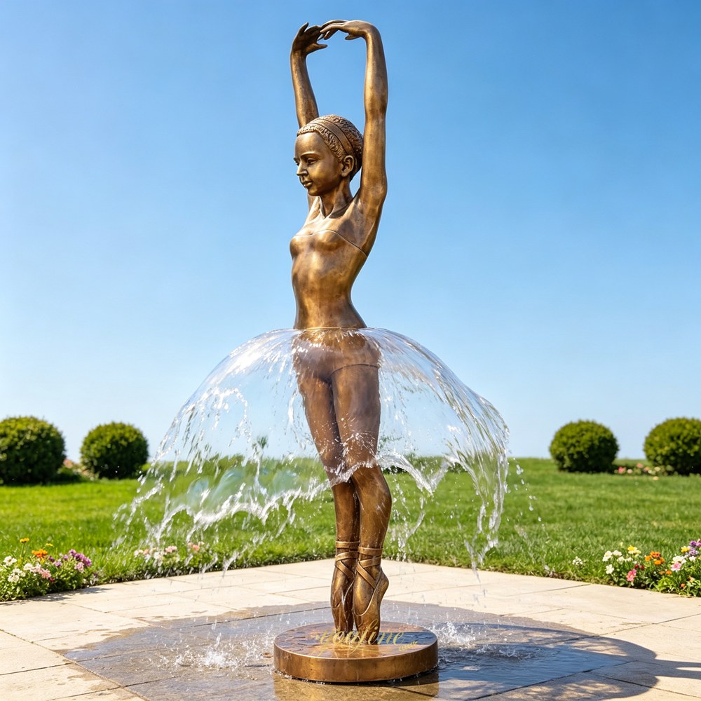 Ballet Dancer statue fountain