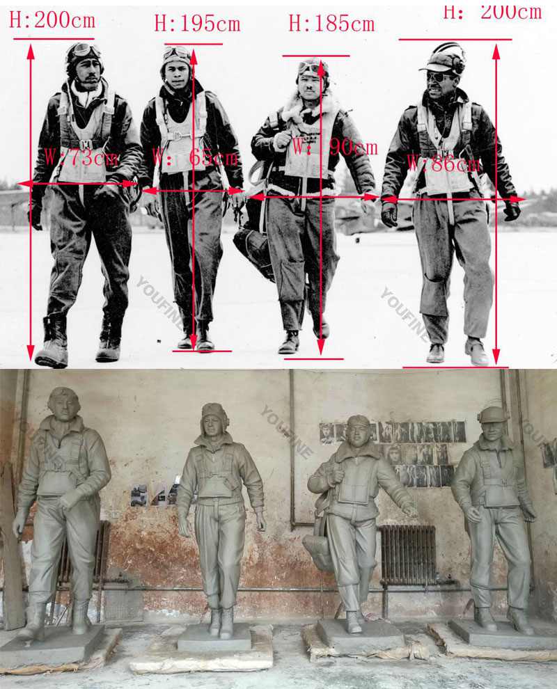 Life Size Bronze Kneeling Soldier Statue Monument Manufacturer BOKK-43 - Bronze Military Statues - 5