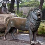 Bronze Garden Lion Statue BOKK-255