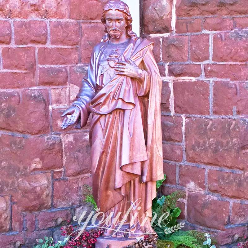 Bronze Large Outdoor Jesus Statue Church Decor Supplier BOKK-642 - Bronze Jesus Statue - 10