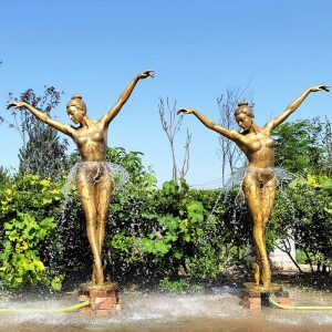 Large Garden Bronze Ballet Girl Fountain for Sale BOKK-981
