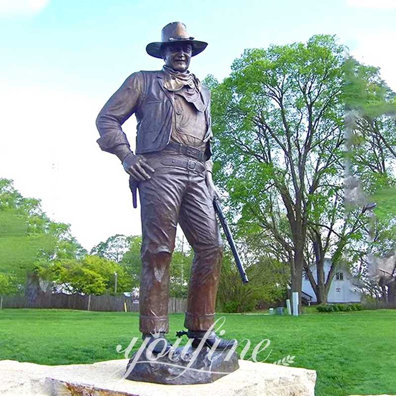 famous cowboy statue-YouFine Sculpture