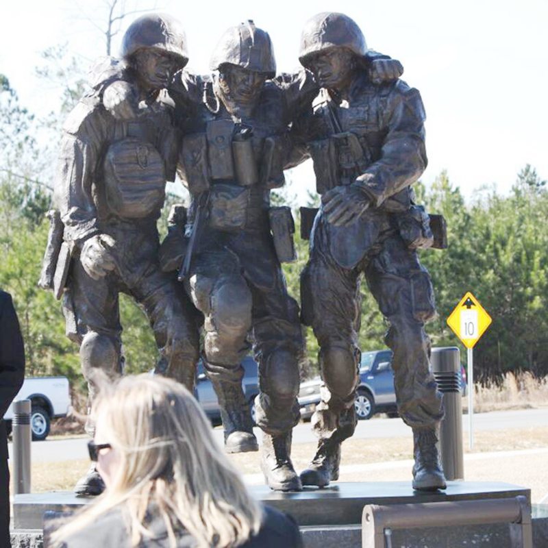 o Man Left Behind Statue