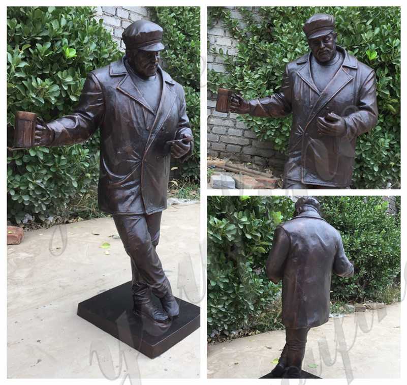 Custom Bronze Statue of American Bronze Beer Man Feedback - Customer Feedback - 4