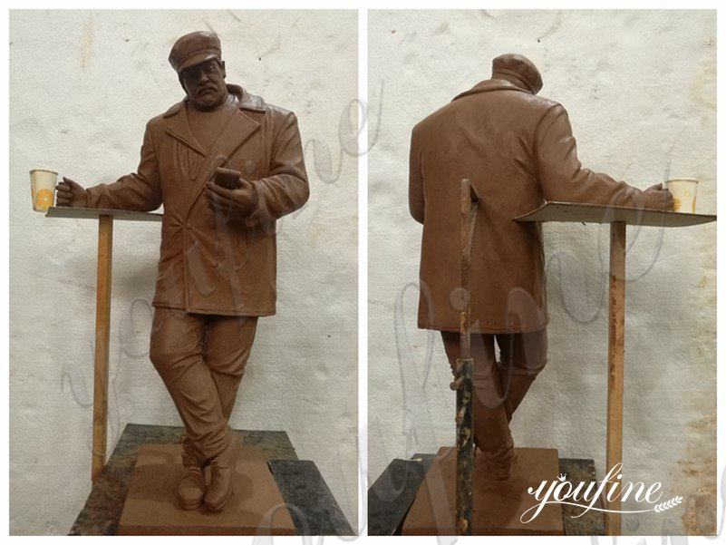 Custom Bronze Statue of American Bronze Beer Man Feedback - Customer Feedback - 3