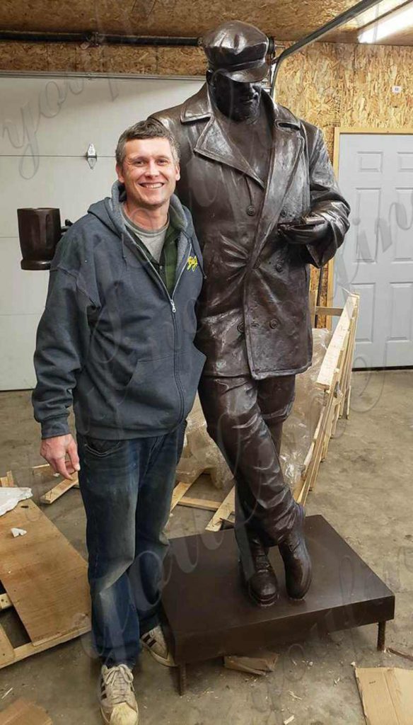 bronze man statue customer feedback
