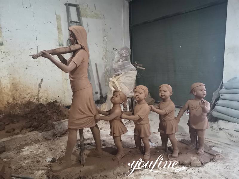 Custom Bronze Children Statue Feedback from Ireland Customer (1)