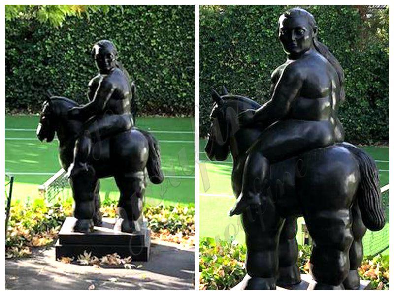 Fernando Botero Bronze Fat Man Sculpture Supplier BOKK-219 (5)