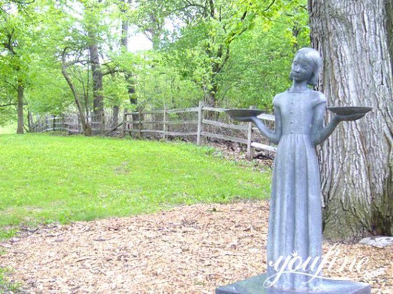 Bronze Savannah's Bird Girl Statue Replica YouFine Sculpture