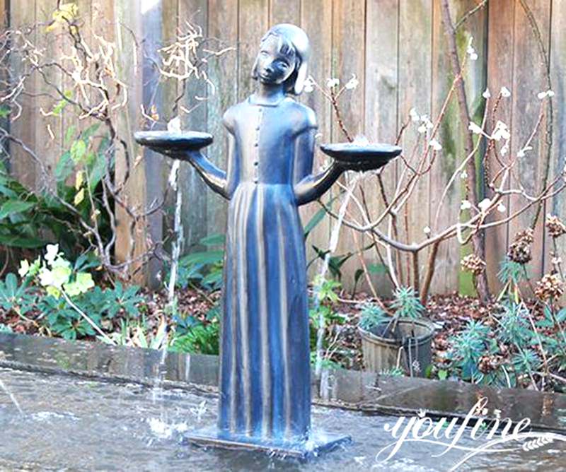 bird girl statue Savannah-YouFine Sculpture