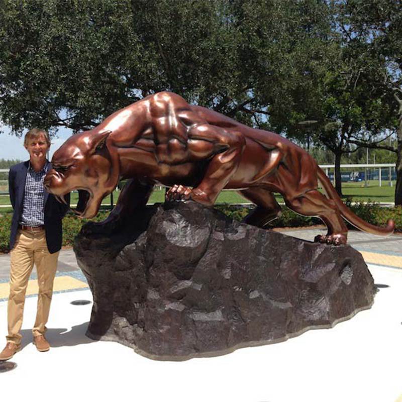 When I Graduated, I Still Want to See You--Bronze Panther Statue. - Customer Story - 1