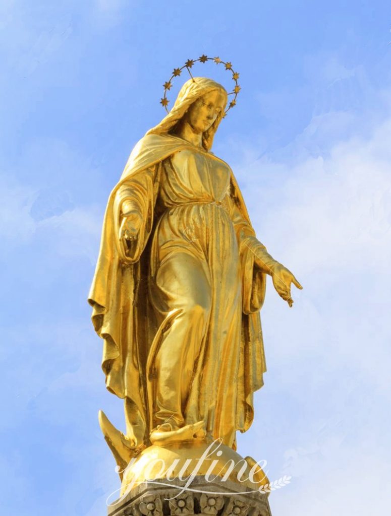 bronze statue-of-mary-YouFine Sculpture