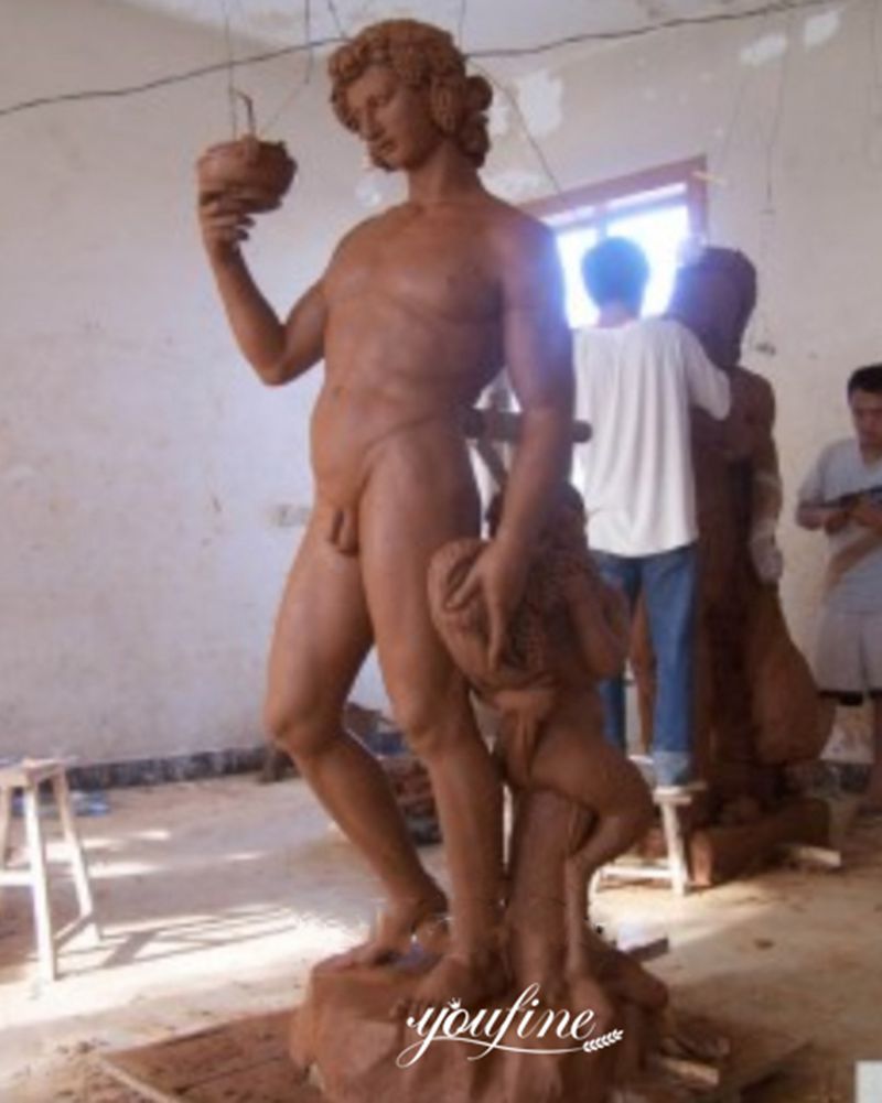 Bacchus statue Michelangelo