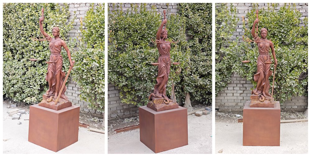 Goddess of Justice statue at our factory
