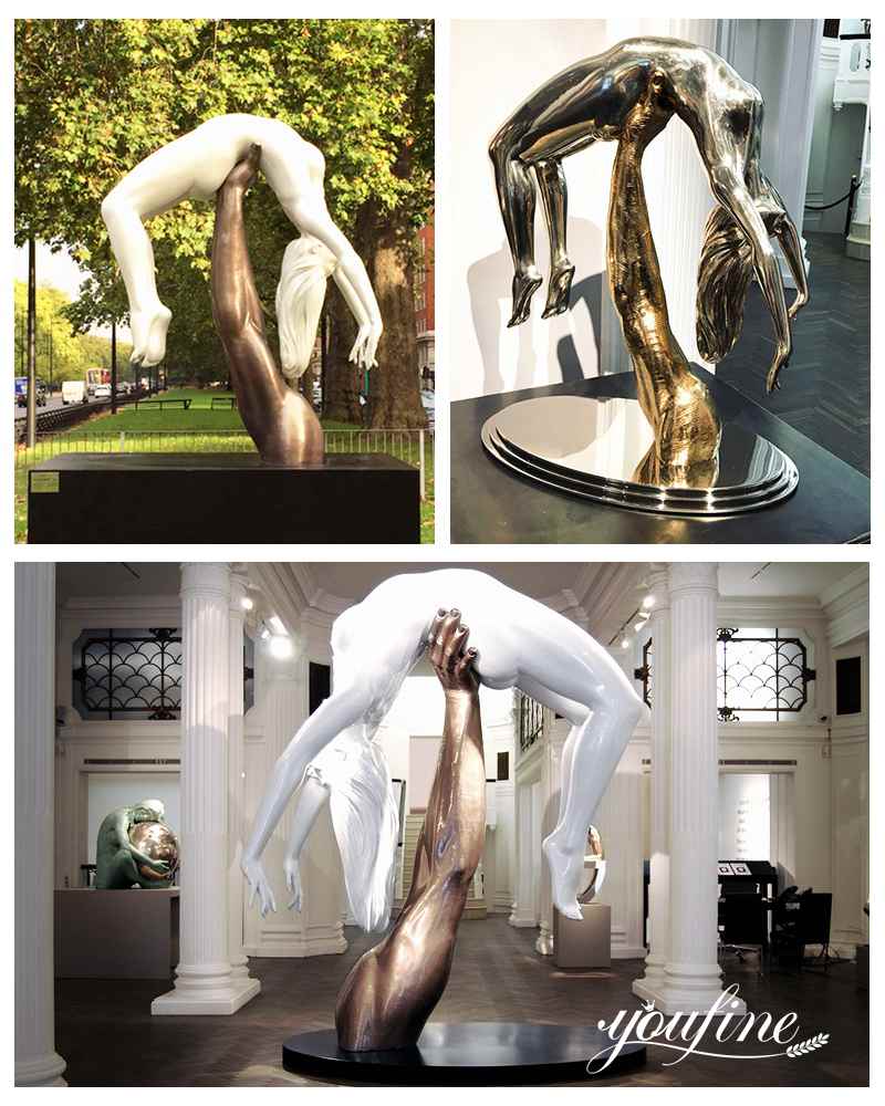 Bronze Lorenzo Quinn Sculpture Art Famous Decoration BOK1-075 - Bronze Famous Sculpture - 2